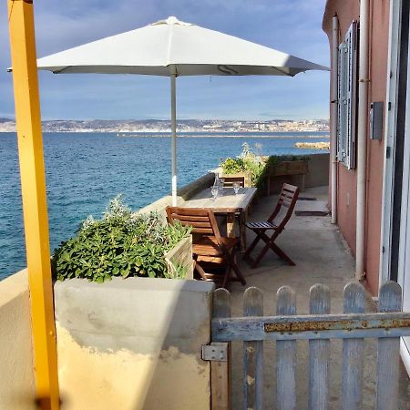Marseille Malmousque Cabanon 45 M2 Sur L'Eau Daire Dış mekan fotoğraf
