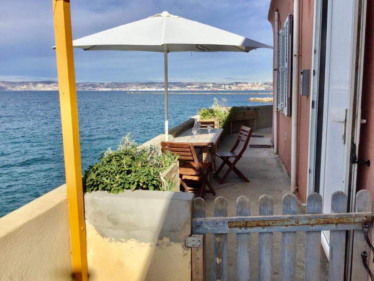 Marseille Malmousque Cabanon 45 M2 Sur L'Eau Daire Dış mekan fotoğraf