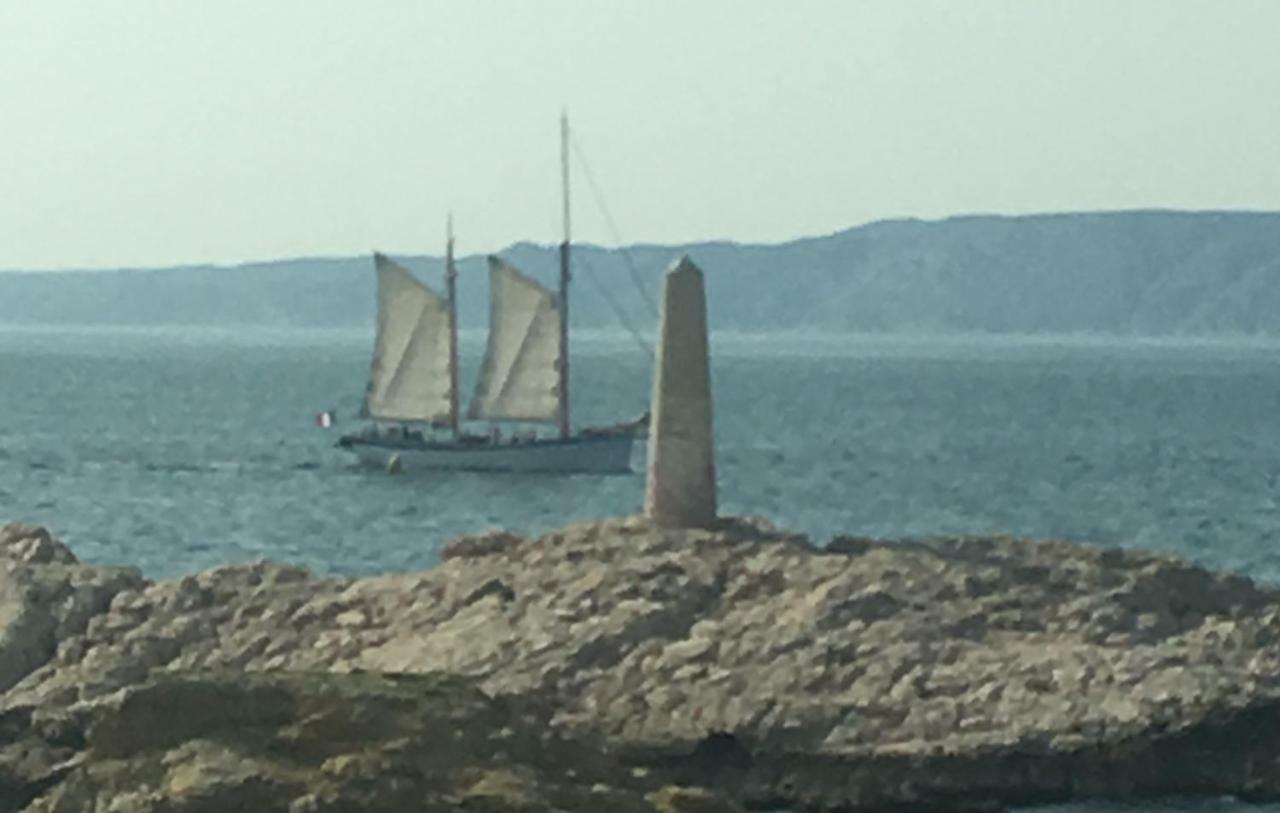 Marseille Malmousque Cabanon 45 M2 Sur L'Eau Daire Dış mekan fotoğraf