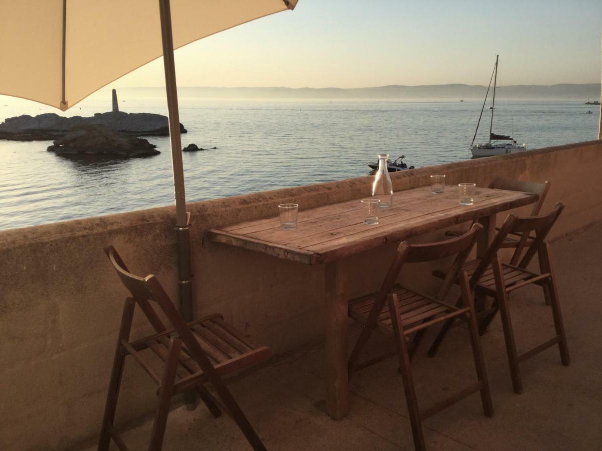 Marseille Malmousque Cabanon 45 M2 Sur L'Eau Daire Dış mekan fotoğraf